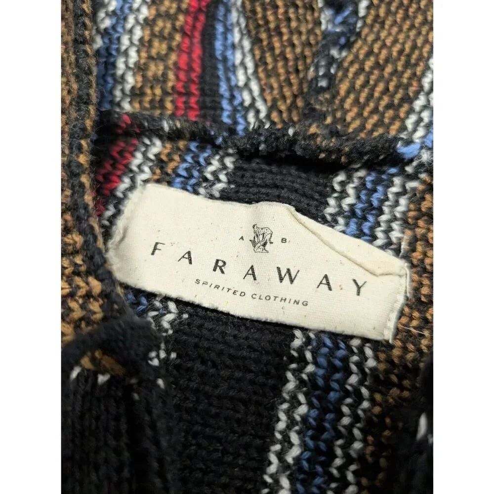 Faraway Spirit Clothing Tula Knit Hoodie Mens 10-11 — image 5 of 7